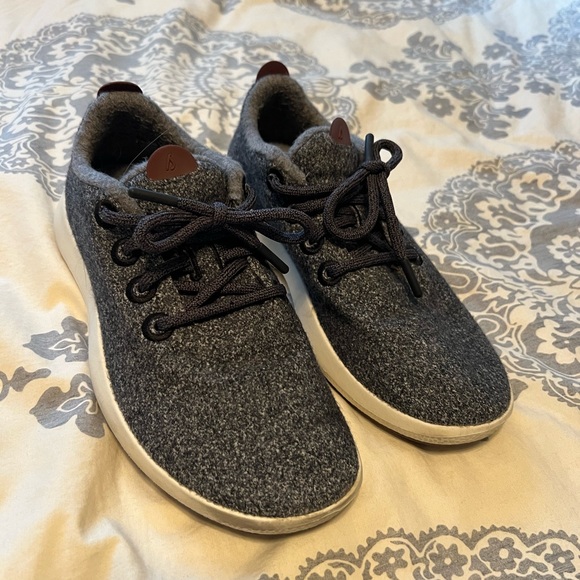 allbirds Women’s Wool Runners Natural Grey Size 8 - Picture 1 of 6